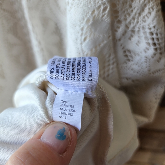 Skater style dress off white - Picture 5 of 5